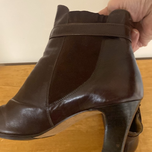 Salvatore Ferragamo Leather/Suede Boots 8.5 - Picture 7 of 9